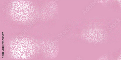 white polka dots pattern over hot pink useful as a background good effect