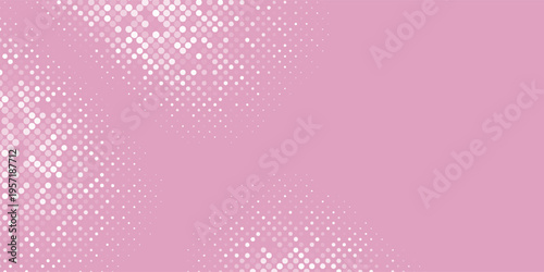white polka dots pattern over hot pink useful as a background good effect