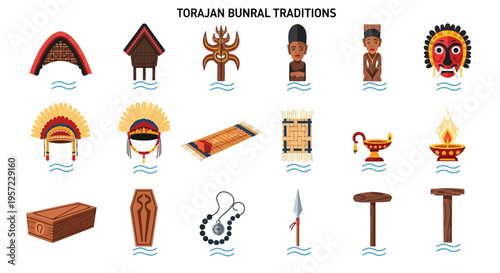 Torajan Funeral Traditions Cultural Icons.
