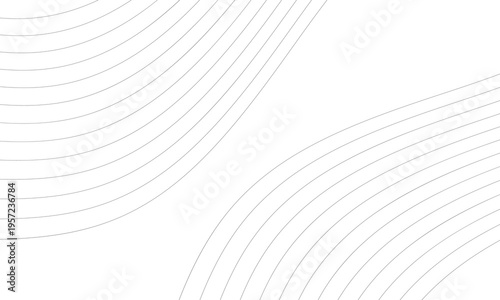 Minimal Abstract Wavy Lines Background Design. Clean abstract background with flowing wavy lines on light surface, minimal design ideal for modern branding, technology themes, and creative layouts.