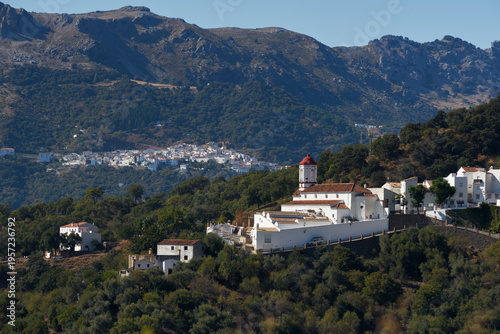 town of Genalguacil in the Genal valley, belonging to the Sierra de Ronda in Malaga. Spain