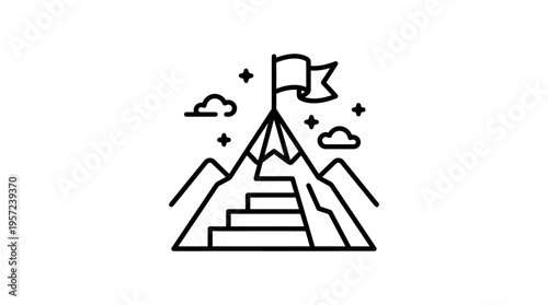 Reaching the Summit Business Success and Achievement