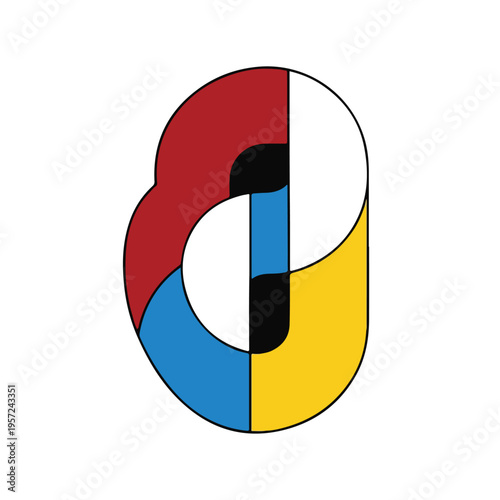 Free Download Colorful Abstract Logo Design Element 1. - GFXLoad