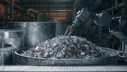 Medium shot showcasing intelligent remnant inventory sorting and sizing through advanced AI workflows to boost recycled steel optimization and minimize fabrication scrap.