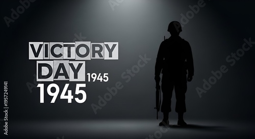 Memorial day tribute honoring victory day 1945 and fallen heroes