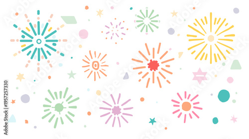 Minimalist composition featuring light blue and peach shapes. Ideal for backgrounds, presentations, or representing modern design and concepts.