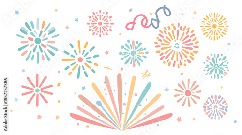 A calming, minimalist background featuring soft pastel shapes. Ideal for website headers, social media graphics, or adding a gentle aesthetic to prese