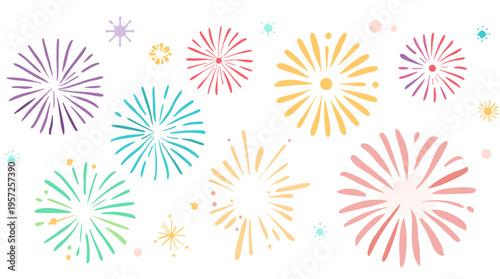 A clean and minimalist background featuring playful organic shapes in pastel tones. Ideal for modern designs, website headers, or promotional material