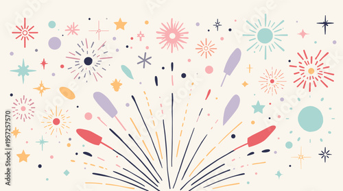 A bright golden star floats on a soft pastel background, creating a whimsical and hopeful feel. Ideal for illustrating achievements, rewards, or posit