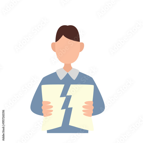 Deflation financial economy depression illustration