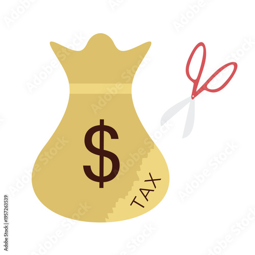 Deflation financial economy depression illustration