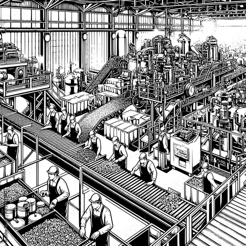 Recycling Plant Industrial Workflow