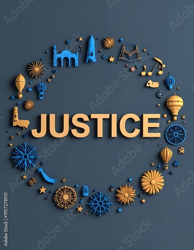Circle of symbols,  