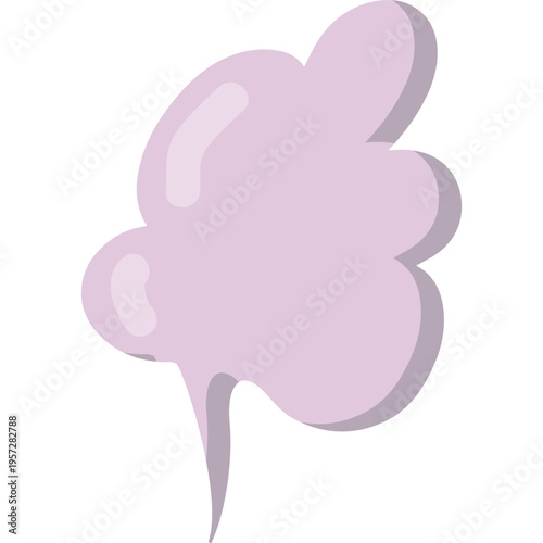 Smell cloud icon. Vapor special effect vector. Steam or smoke isolated on white background