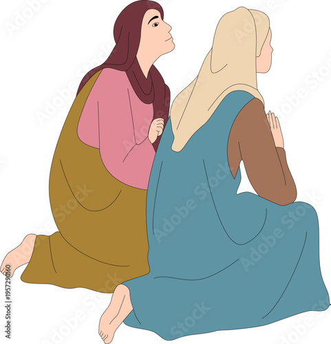 Ressurection of Jesus Christ Illustration