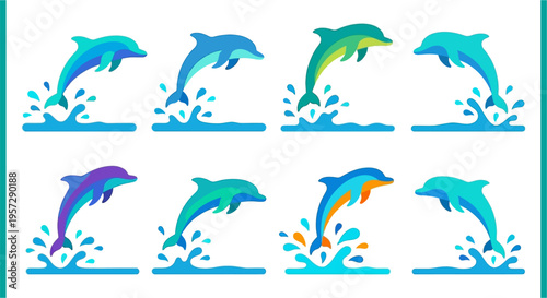 Six eggplants in various arrangements showcasing both exterior and interior