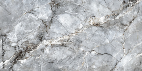 Marble grey veins surface abstract background. Decorative acrylic paint pouring rock marble texture. Horizontal natural grey abstract pattern.