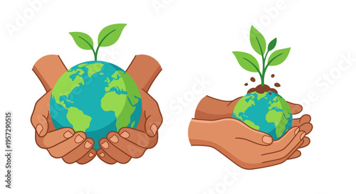 Colorful hearing aids in various styles a visual representation of accessibility