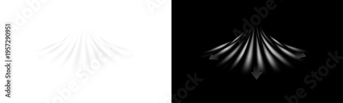 Realistic wind blow swirls Air, wind effect isolated on transparent background. White, blue blowing stream vector. Airflow overlay: fresh air, cooling or changing the air. Wind Wave Effect. 