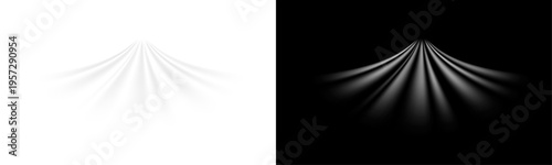 Realistic wind blow swirls Air, wind effect isolated on transparent background. White, blue blowing stream vector. Airflow overlay: fresh air, cooling or changing the air. Wind Wave Effect. 