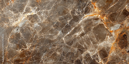 Modern brown limestone texture background in white light polished empty wall paper. luxury brown concrete stone table top desk view concept grunge seamless, Rustic marble slab.