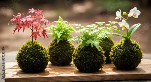 Kokedama plant style 