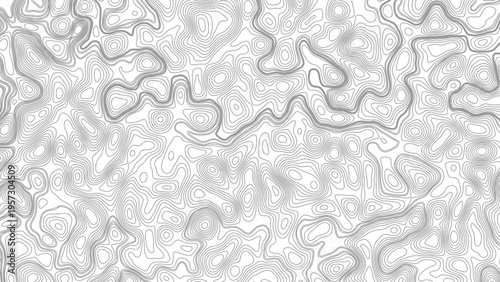 Abstract design with Seamless pattern with lines Topographic map. geographic mountain relief. Retro topographic map. geographic contour map paper texture. terrain path isolated on background.