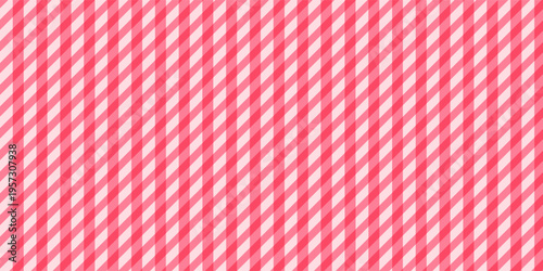 Candy color diagonal lines seamless pattern. Light pink stripes background. Abstract pastel swatch design template for fabric, textile, wrapping paper, banner, card. Vector eps10