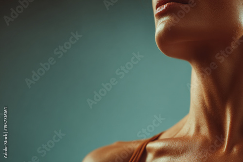 mesmerizing portrait of bow hunter at sunset filled with excitement and determination