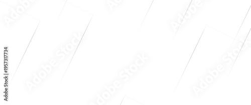 Abstract white lines on transparent background diagonal pattern