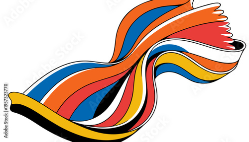 High Fashion Pasta Ribbon Abstract – Luxury Gold Silk Farfalle and Pappardelle Textile Concept