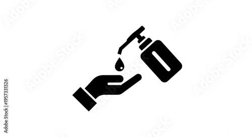 Hand Sanitizer Icon
