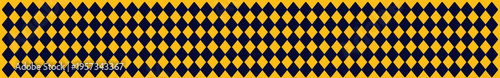 SEAMLESS DIAMOND PATTERN BACKGROUND IN YELLOW AND black