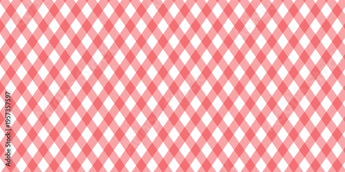 Halloween plaid tablecloth with red checkered pattern background. Isolated flat vector illustration.eps.10