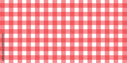 Halloween plaid tablecloth with red checkered pattern background. Isolated flat vector.eps.10