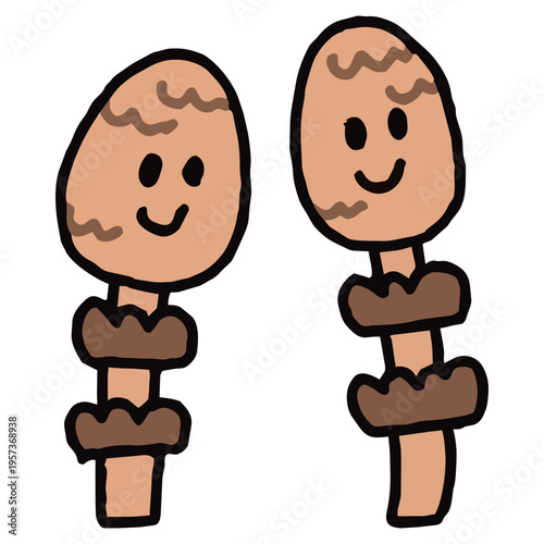 4月おたより素材　つくし