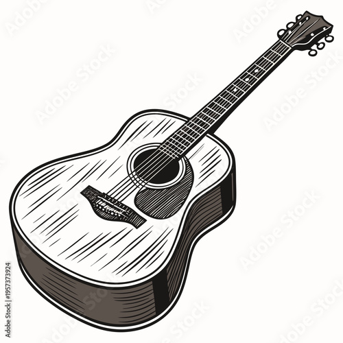 Black and white acoustic guitar black guitar white guitar