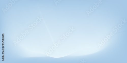 Blue studio room. Limbo light background. Abstract 3d backdrop for product presentation. Minimal wall scene. Showcase, promotion display