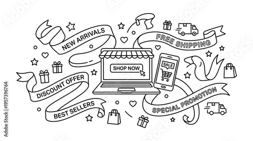 Online Shopping Elements and Promotion