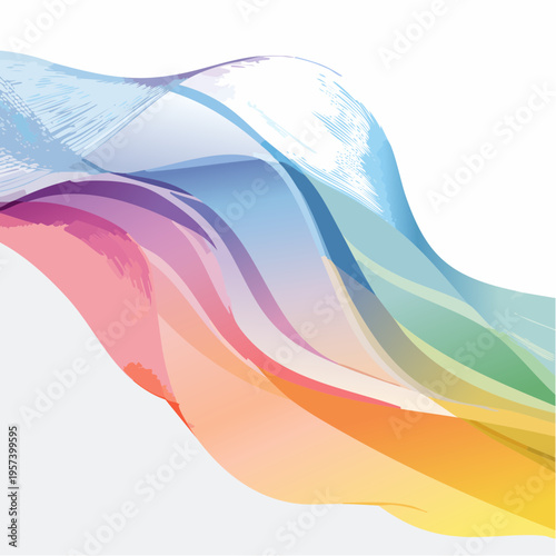 Transparente Farbschleier