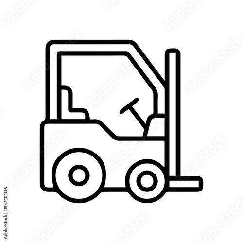 Forklift Truck Icon
