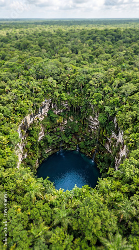 An aerial view showcases a ...