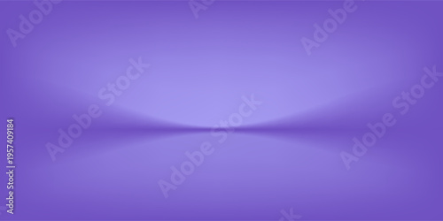 Abstract gradient podium background. Violet, purple and lilac empty 3d studio backdrop. Clean scene for product presentation mockup template. Vector illustration