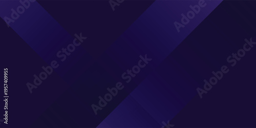 Abstract background with minimalist dark indigo and violet layered geometric shapes.
