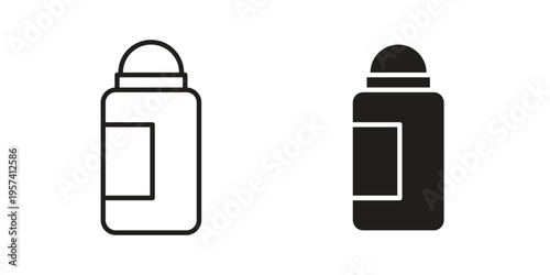 deodorant icon. Simple outline style for web and app. Vector icon