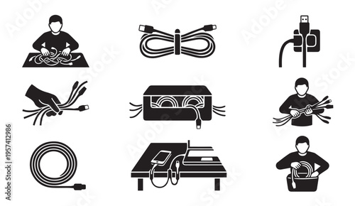 Organizing and managing usb cables and charging accessories for better efficiency