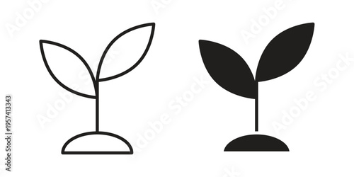 Environment icon. Simple outline style for web and app. Vector icon