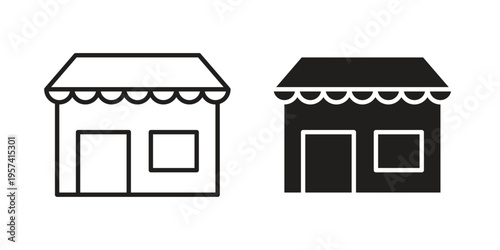 Franchise icon. Simple outline style for web and app. Vector icon