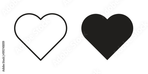 Love icon. Simple outline style for web and app. Vector icon