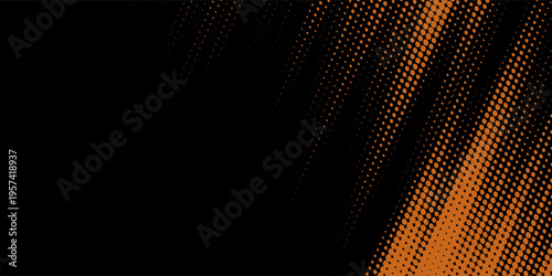 orange black brush Car sticker wrap pattern banner abstract sporty lines black orange color combination grunge brush pattern racing motorsport design.